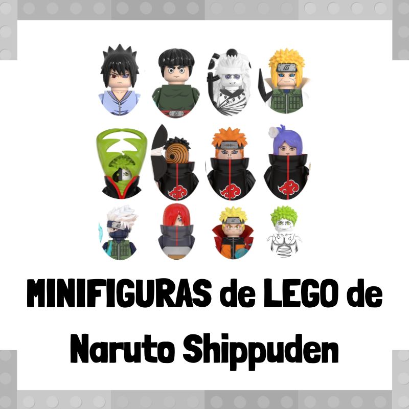 Minifiguras de LEGO de Naruto Shippuden - Minifiguras baratas de LEGO en Aliexpress