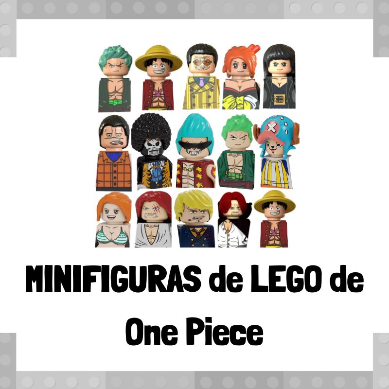 Minifiguras de LEGO de One Piece - Minifiguras baratas de LEGO en Aliexpress