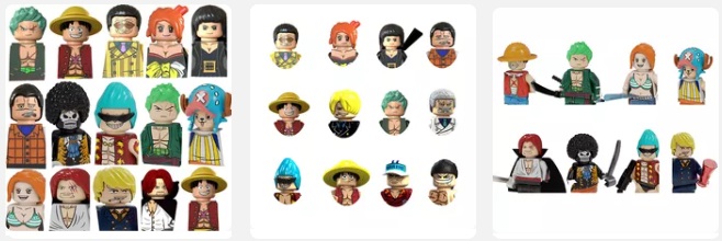 Minifiguras De Lego De One Piece En Aliexpress