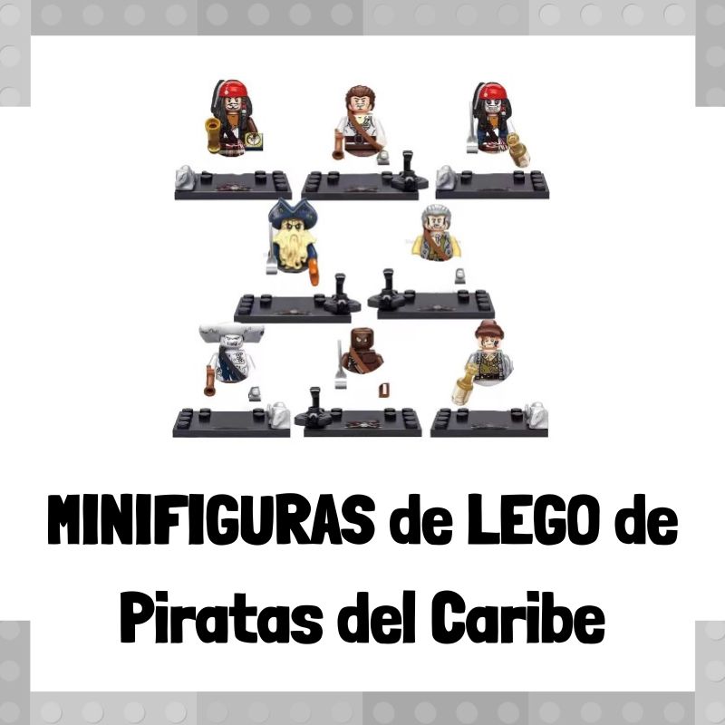 Minifiguras de LEGO de Piratas del Caribe - Minifiguras baratas de LEGO en Aliexpress