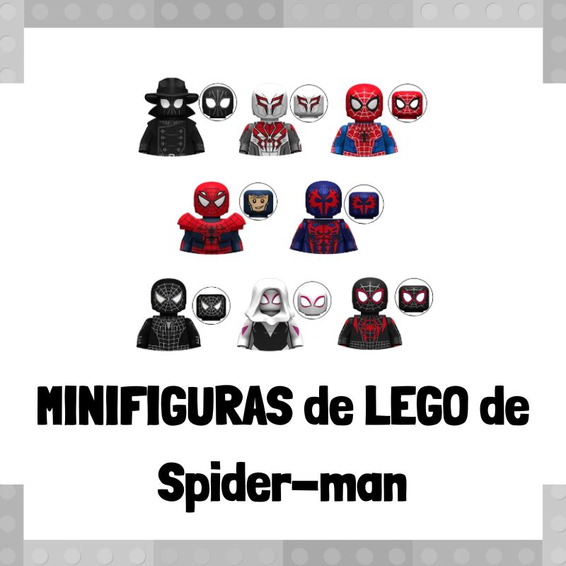 Minifiguras de LEGO de Spider-man de Marvel - Minifiguras baratas de LEGO en Aliexpress