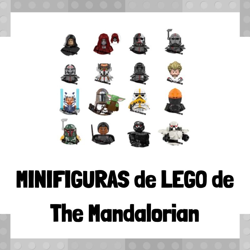 Minifiguras de LEGO de The Mandalorian - Minifiguras baratas de LEGO en Aliexpress