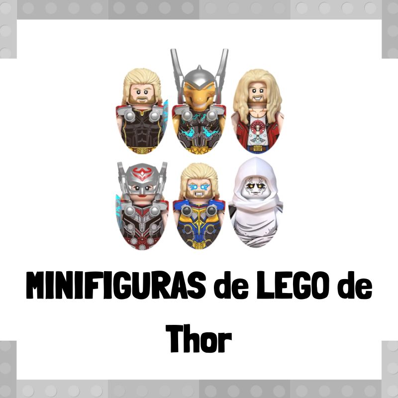 Minifiguras de LEGO de Thor de Marvel - Minifiguras baratas de LEGO en Aliexpress