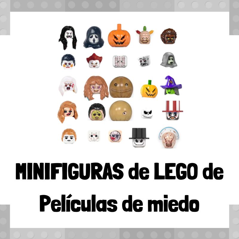 Minifiguras de LEGO de películas de miedo - Minifiguras baratas de LEGO en Aliexpress