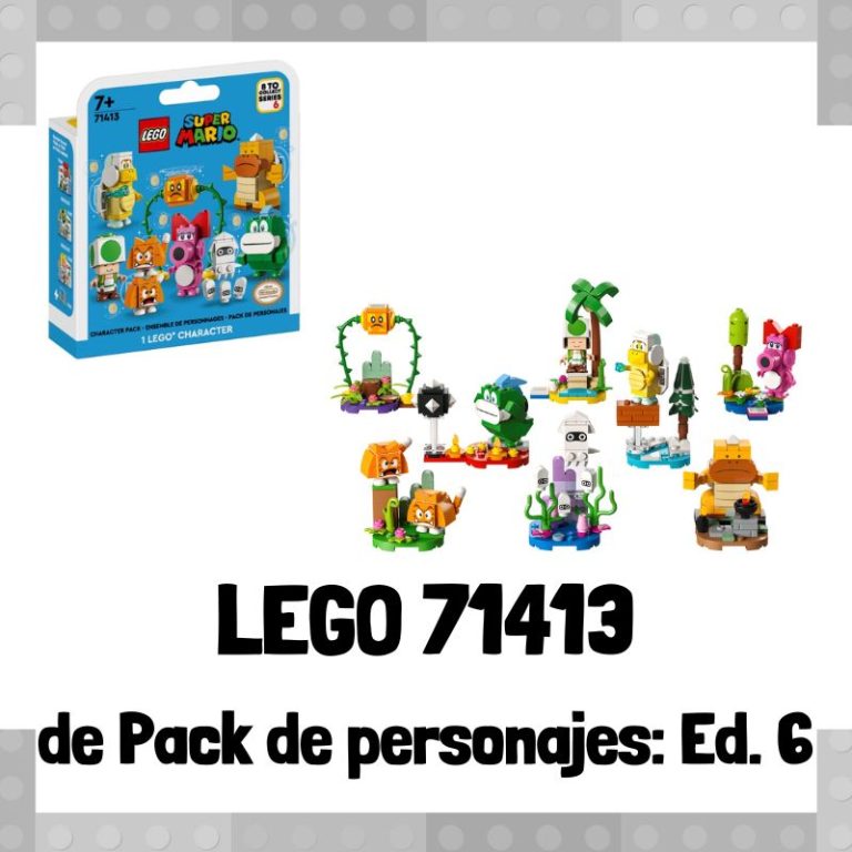 Lee más sobre el artículo Set de LEGO 71413 de Personajes: Edición 6 de Super Mario