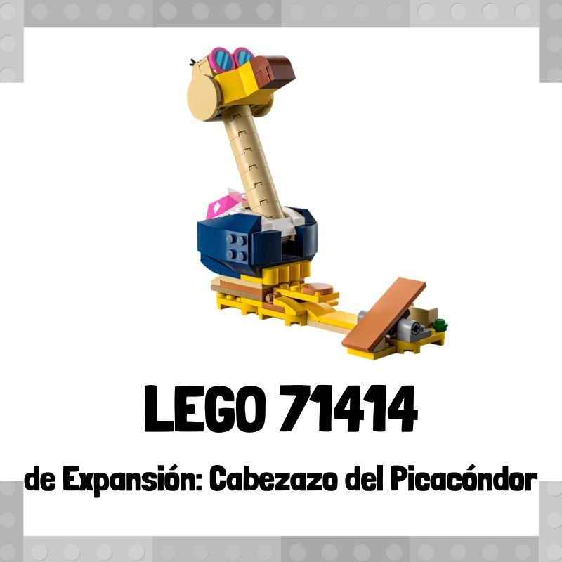 Lee mÃ¡s sobre el artÃ­culo Set de LEGO 71414 de ExpansiÃ³n: Cabezazo del PicacÃ³ndor de Super Mario