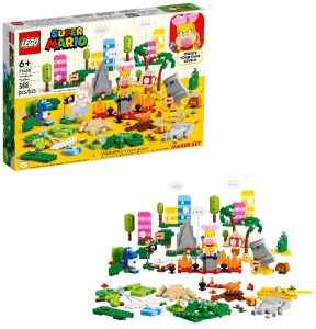 Lego 71418 De Caja De Herramientas Creativas De Lego Super Mario Bros