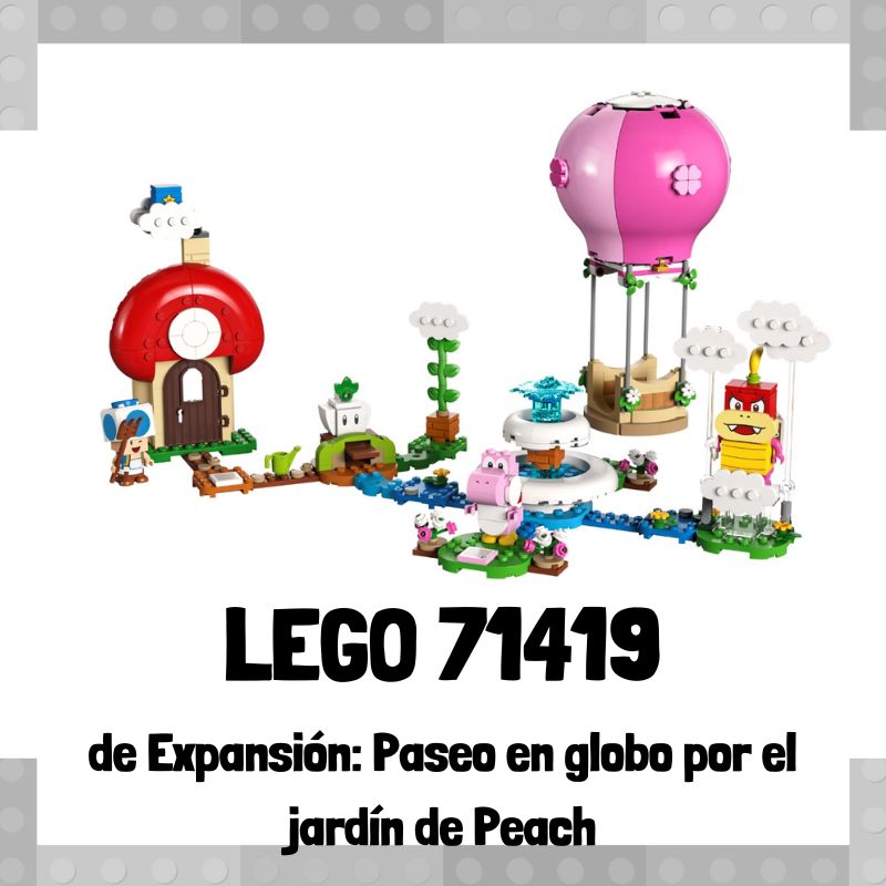 Lee más sobre el artículo Set de LEGO 71419 de Expansión: Paseo en globo por el jardín de Peach de Super Mario