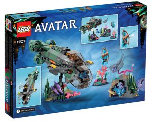 Lego De Submarino Mako De Avatar 75577 3