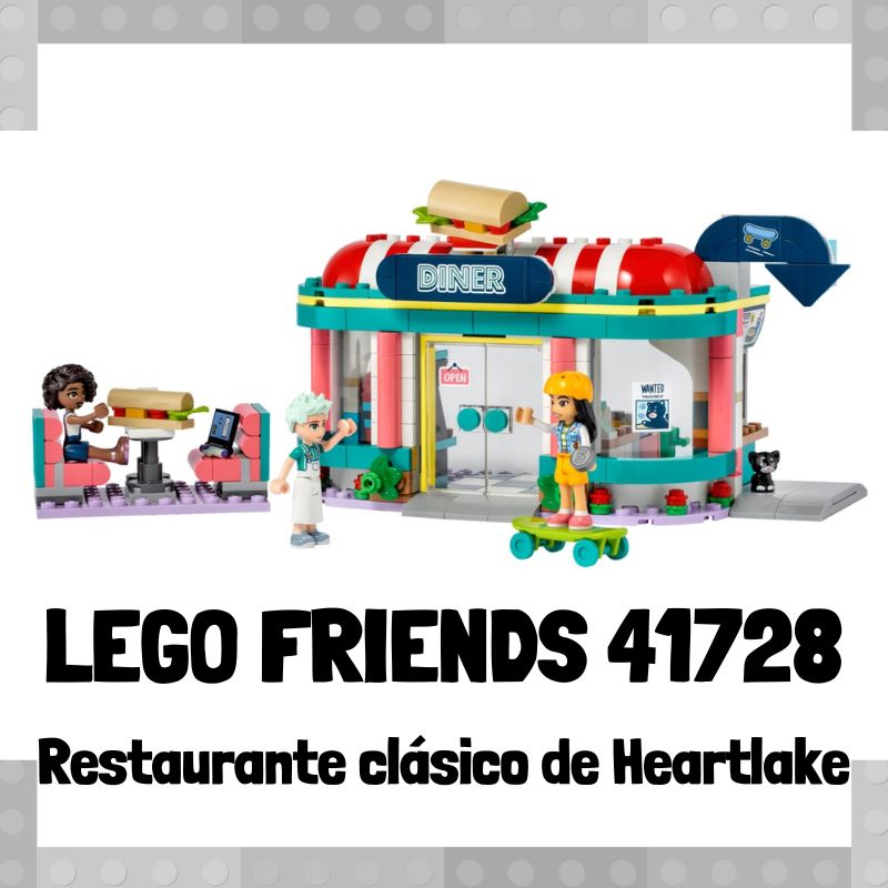 Lee m谩s sobre el art铆culo Set de LEGO 41728 de Restaurante cl谩sico de Heartlake de LEGO Friends