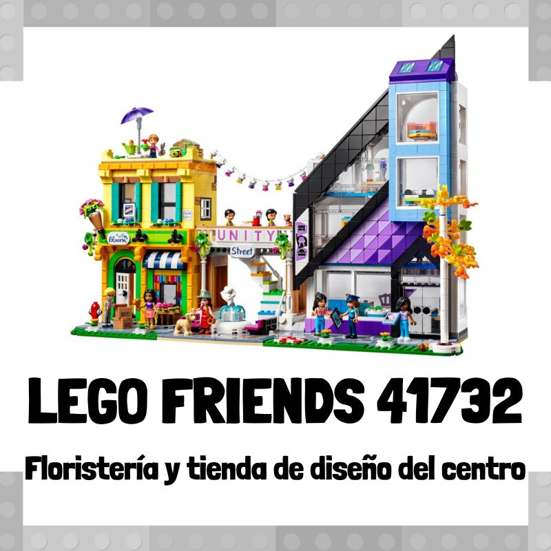 Lee más sobre el artículo Set de LEGO 41732 de Floristería y tienda de diseño del centro de LEGO Friends