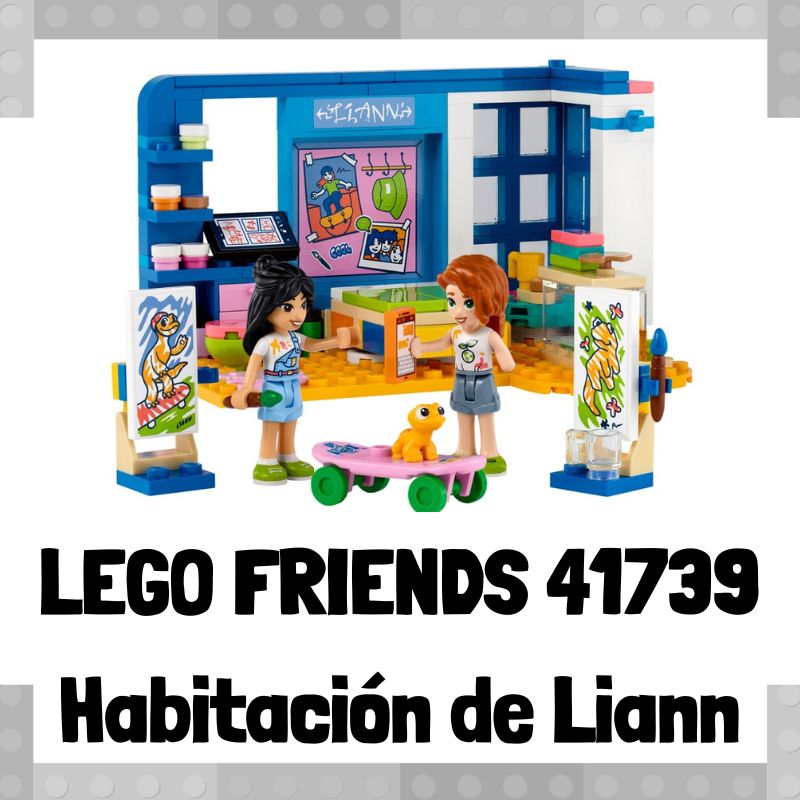 Lee mÃ¡s sobre el artÃ­culo Set de LEGO 41739 de HabitaciÃ³n de Liann de LEGO Friends