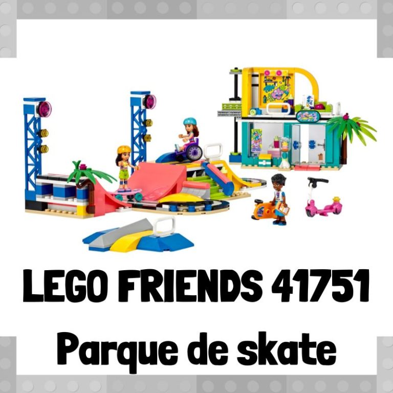 Lee más sobre el artículo Set de LEGO 41751 de Parque de skate de LEGO Friends