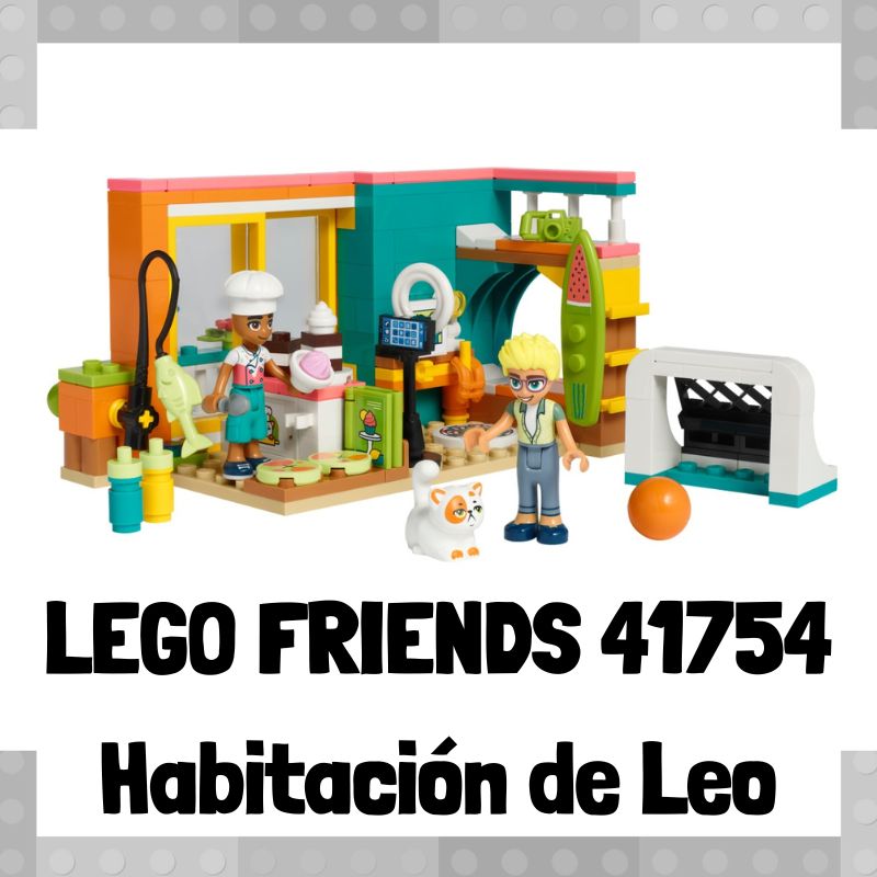 Lee mÃ¡s sobre el artÃ­culo Set de LEGO 41754 de HabitaciÃ³n de Leo de LEGO Friends