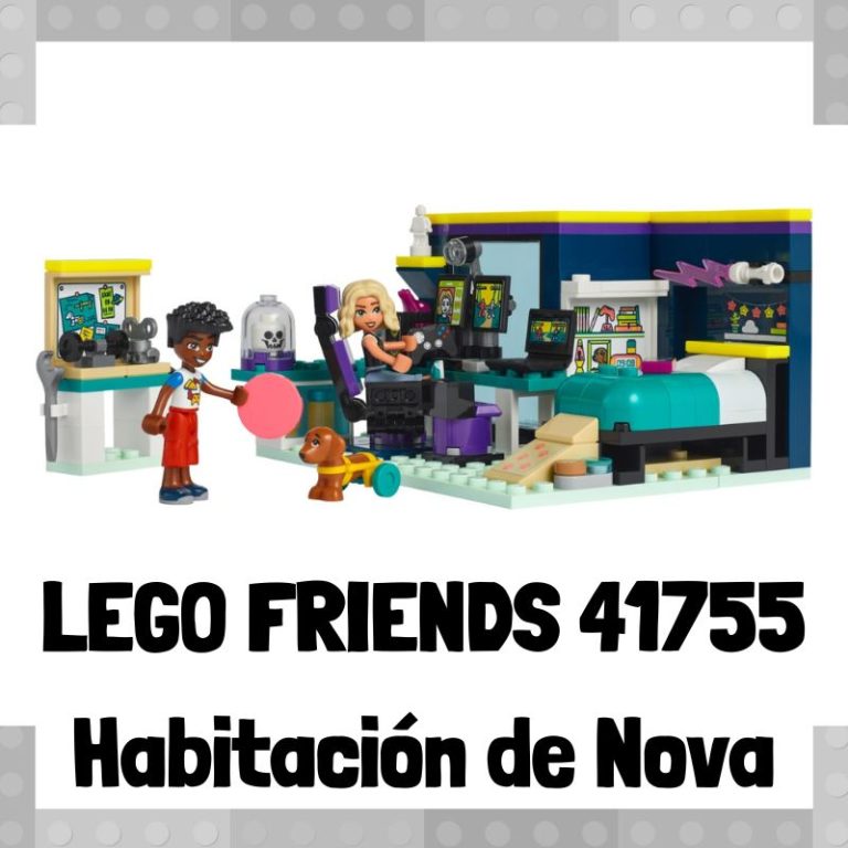 Lee más sobre el artículo Set de LEGO 41755 de Habitación de Nova de LEGO Friends