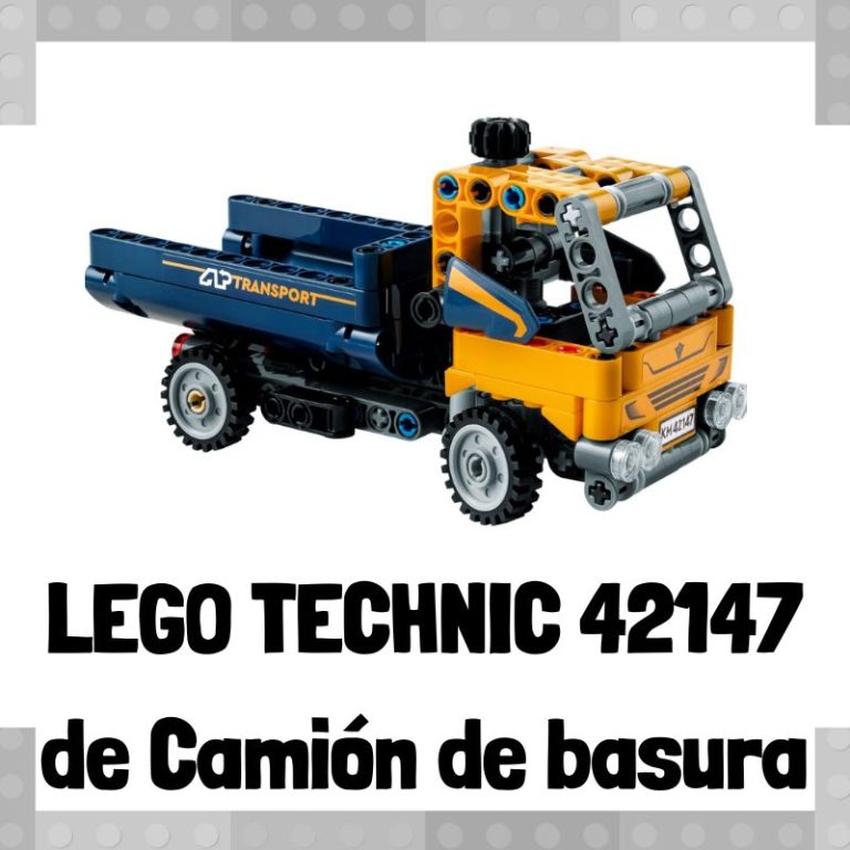 Lee más sobre el artículo Set de LEGO 42147 de Camión de basura de LEGO Technic