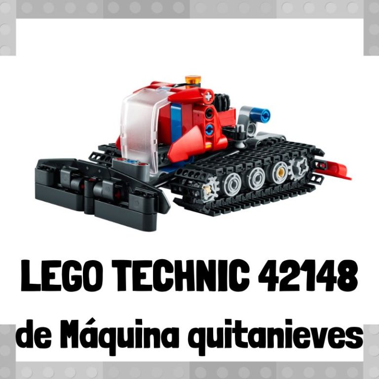 Lee más sobre el artículo Set de LEGO 42148 de Máquina quitanieves de LEGO Technic