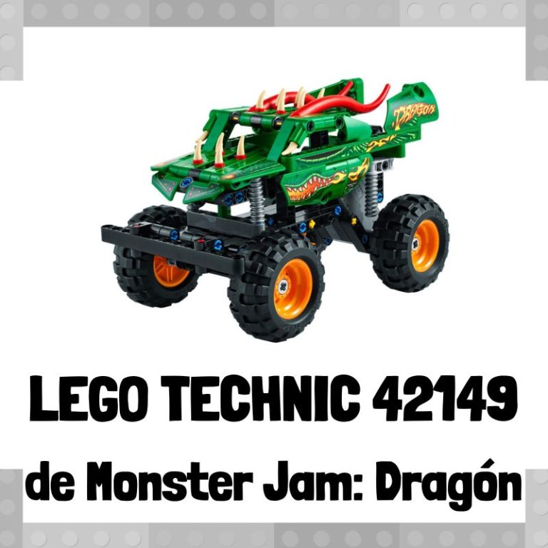 Lee mÃ¡s sobre el artÃ­culo Set de LEGO 42149 de Monster Jam: DragÃ³n de LEGO Technic