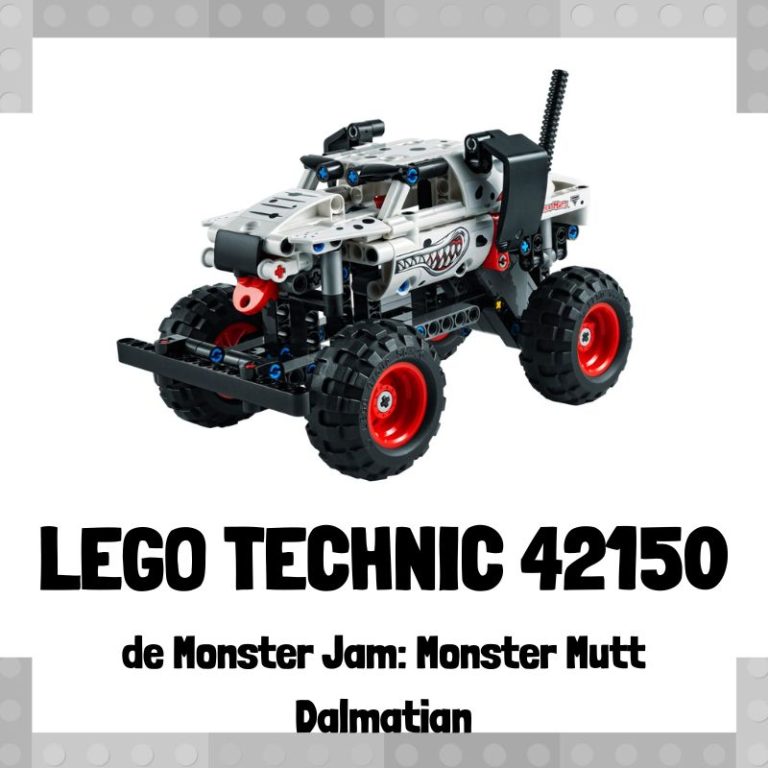 Lee mÃ¡s sobre el artÃ­culo Set de LEGO 42150 de Monster Jam: Monster Mutt Dalmatian de LEGO Technic