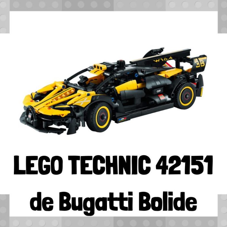 Lee más sobre el artículo Set de LEGO 42151 de Bugatti Bolide de LEGO Technic