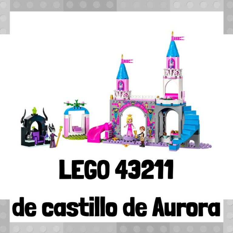 Lee más sobre el artículo Set de LEGO 43211 de Castillo de Aurora de LEGO Disney