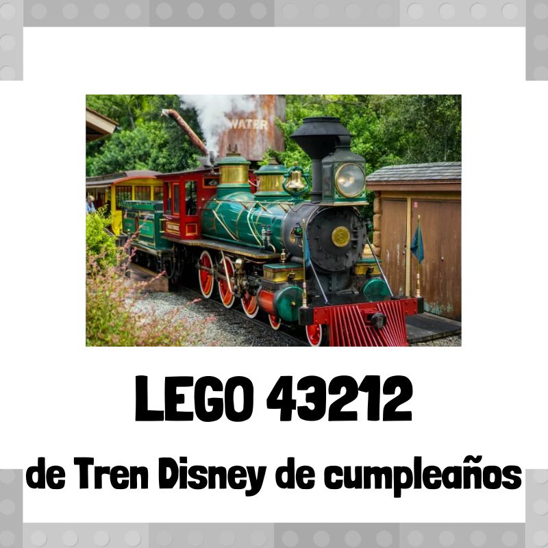 Lee más sobre el artículo Set de LEGO 43212 de Tren de cumpleaños de LEGO Disney