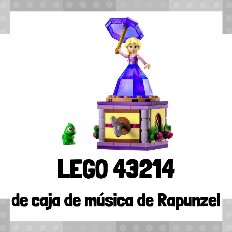 Lee más sobre el artículo Set de LEGO 43214 de Caja de música de Rapunzel de LEGO Disney