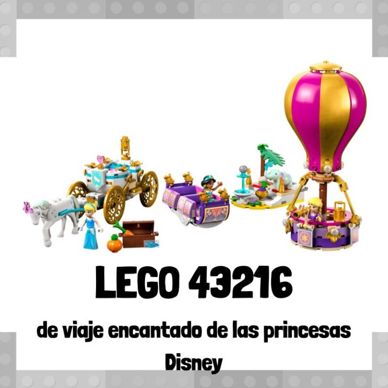 Lee más sobre el artículo Set de LEGO 43216 de Viaje encantado de las princesas de LEGO Disney