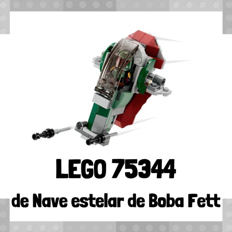 Lee más sobre el artículo Set de LEGO 75344 de Microfighter: Nave Estelar de Boba Fett de Star Wars