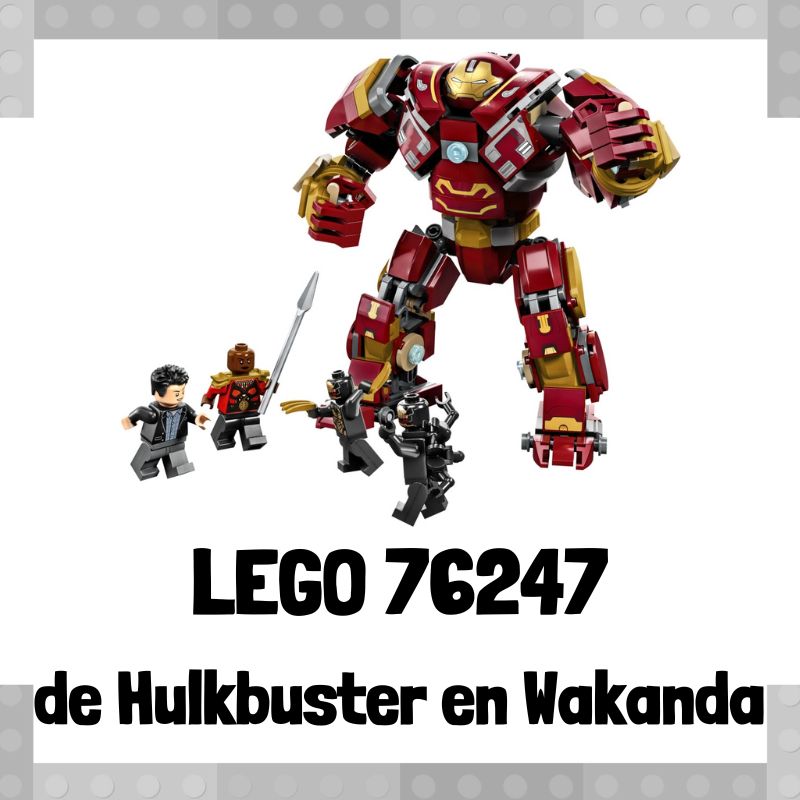 Lee mÃ¡s sobre el artÃ­culo Set de LEGO 76247 de Hulkbuster: Batalla en Wakanda de Marvel