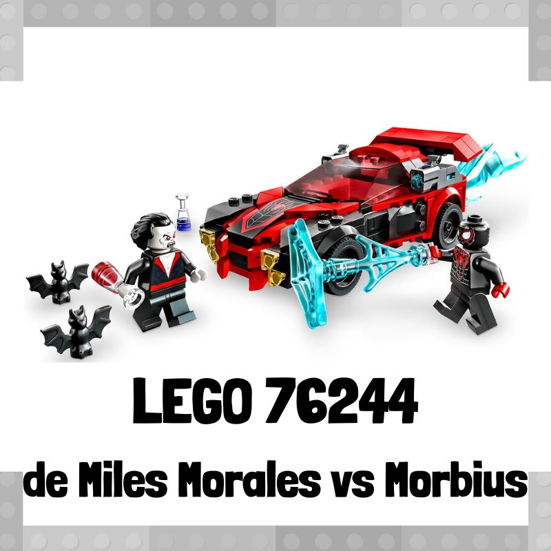 Lee mÃ¡s sobre el artÃ­culo Set de LEGO 76244 de Miles Morales vs Morbius de Marvel