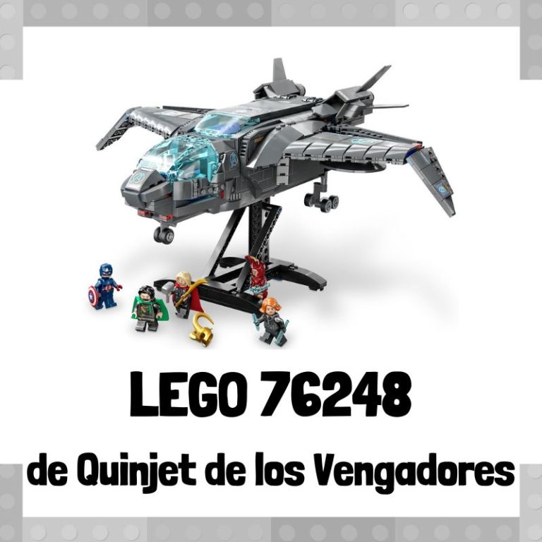 Lee mÃ¡s sobre el artÃ­culo Set de LEGO 76248 de Quinjet de los Vengadores de Marvel
