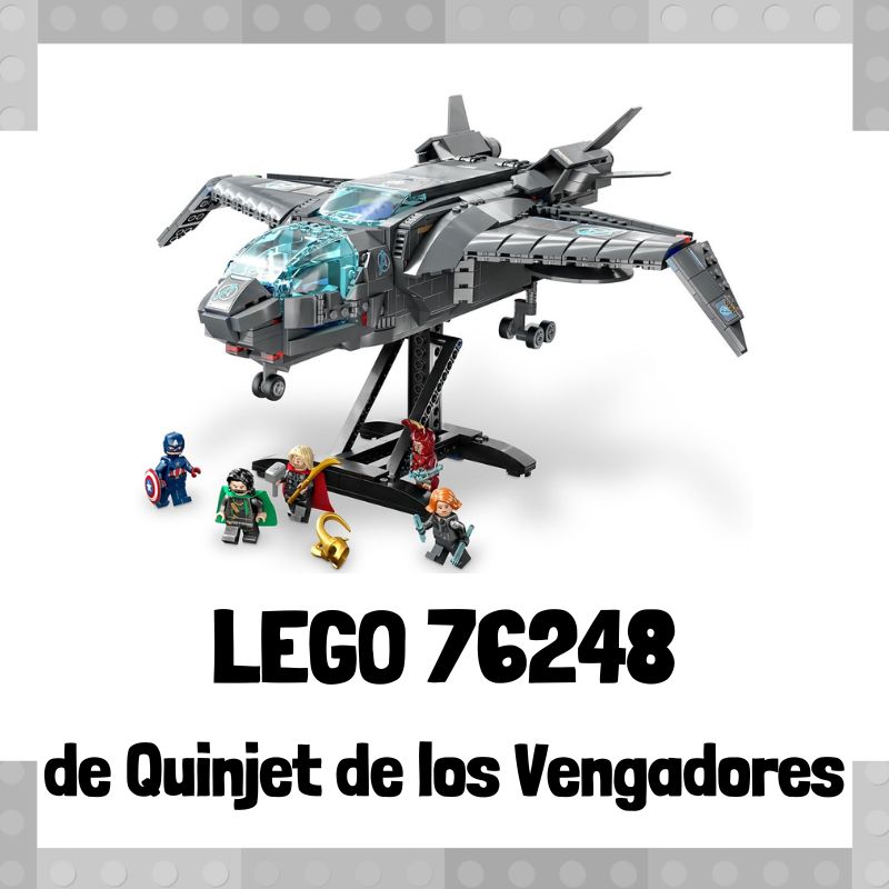 Lee m谩s sobre el art铆culo Set de LEGO 76248 de Quinjet de los Vengadores de Marvel