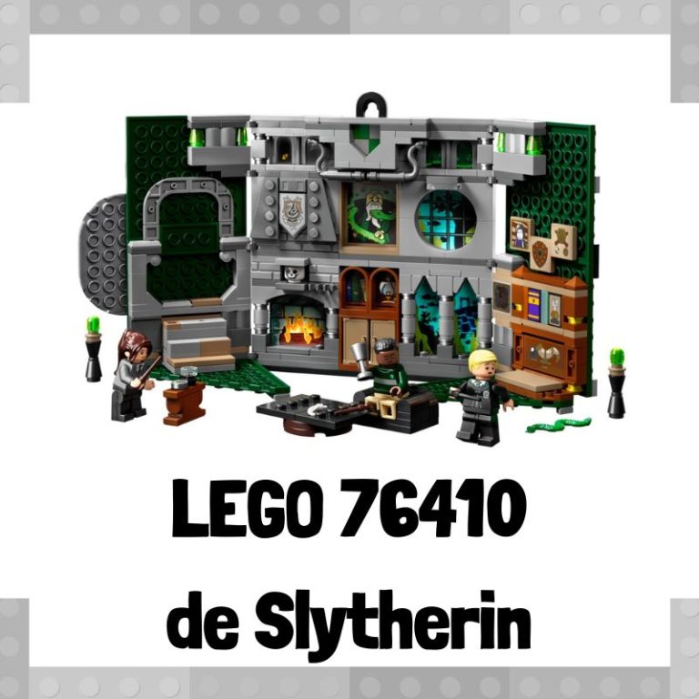 Lee más sobre el artículo Set de LEGO 76410 de Estandarte de Slytherin de Harry Potter