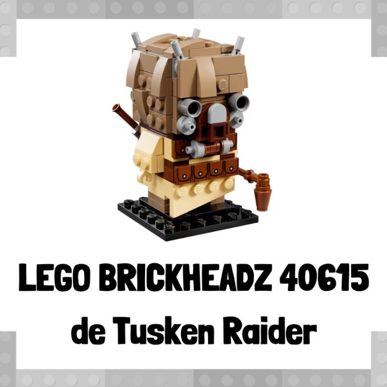 Lee mÃ¡s sobre el artÃ­culo Figura de LEGO Brickheadz 40615 de Tusken Raider