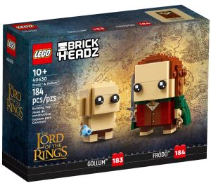 Lego Brickheadz 40630 De Frodo Y Gollum Del Señor De Los Anillos