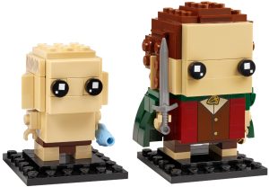 Lego Brickheadz De Frodo Y Gollum Del Señor De Los Anillos 40630