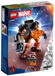 Lego De Armadura Robótica De Rocket De Marvel 76243 4