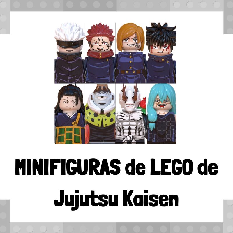 Minifiguras de LEGO de Jujutsu Kaisen - Minifiguras baratas de LEGO en Aliexpress