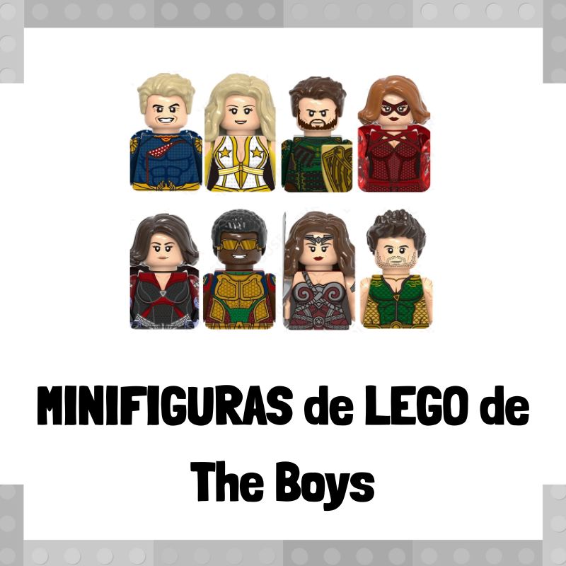 Minifiguras de LEGO de The Boys- Minifiguras baratas de LEGO en Aliexpress