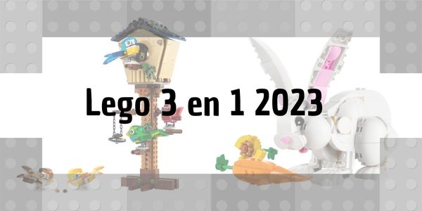 Sets De Lego 3 En 1 De 2023