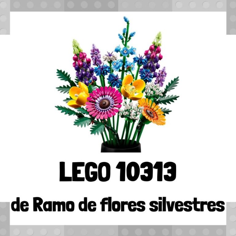 Lee más sobre el artículo Set de LEGO 10313 de Ramo de flores silvestres