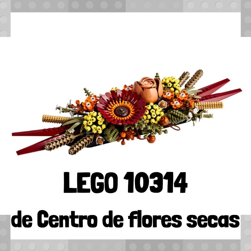 Lee mÃ¡s sobre el artÃ­culo Set de LEGO 10314 de Centro de flores secas