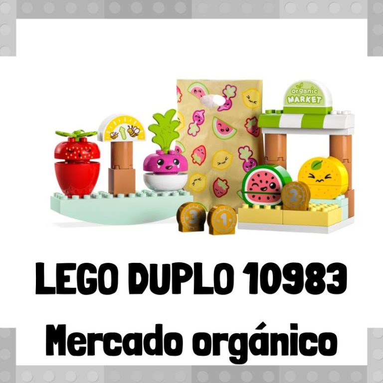 Lee mÃ¡s sobre el artÃ­culo Set de LEGO 10983 de Mercado orgÃ¡nico de LEGO Duplo