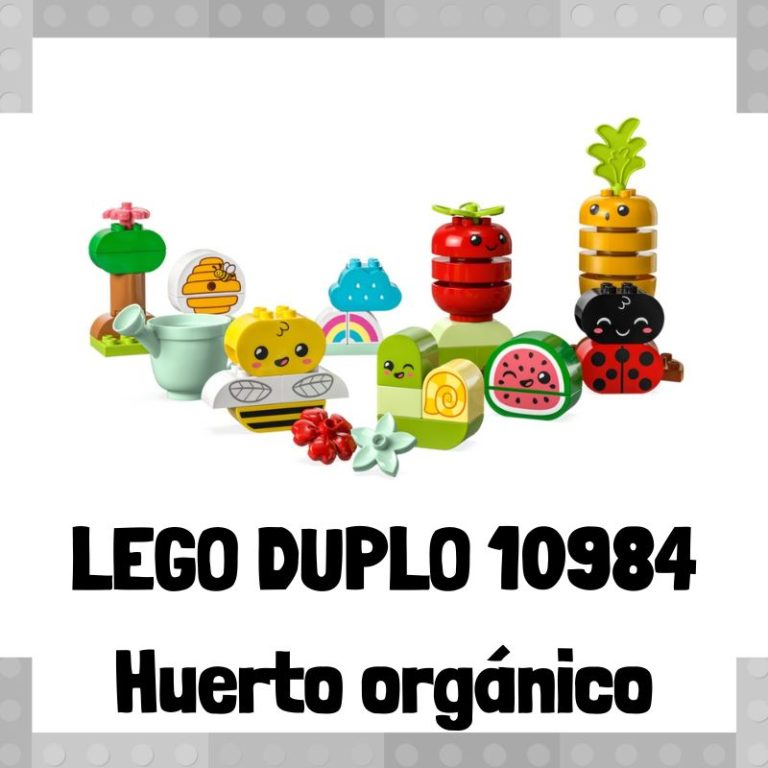 Lee mÃ¡s sobre el artÃ­culo Set de LEGO 10984 de HuertoÂ orgÃ¡nico de LEGO Duplo