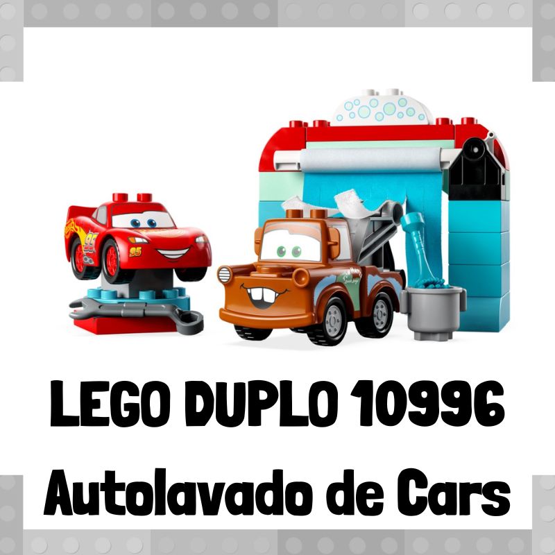 Lee más sobre el artículo Set de LEGO 10996 de Autolavado con Rayo McQueen y Mate de LEGO Duplo