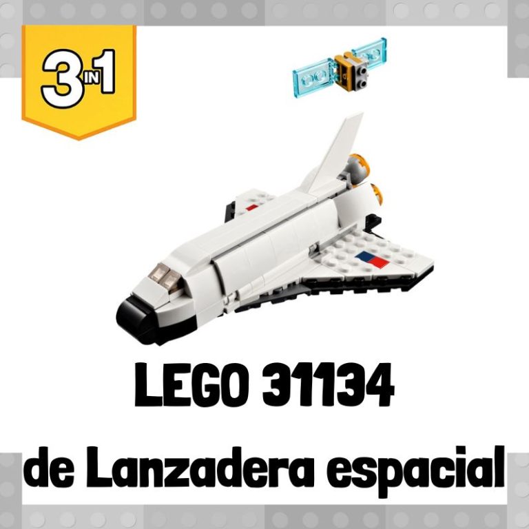 Lee más sobre el artículo Set de LEGO 31134 3 en 1 de Lanzadera espacial