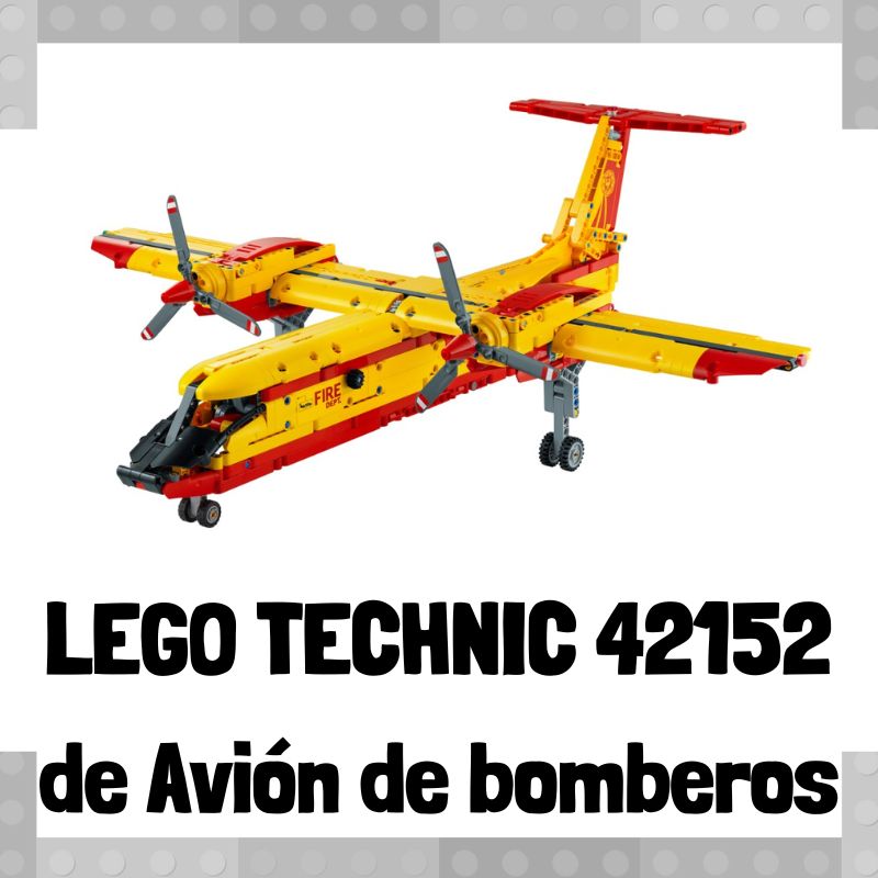 Lee m谩s sobre el art铆culo Set de LEGO 42152 de Avi贸n de bomberos de LEGO Technic