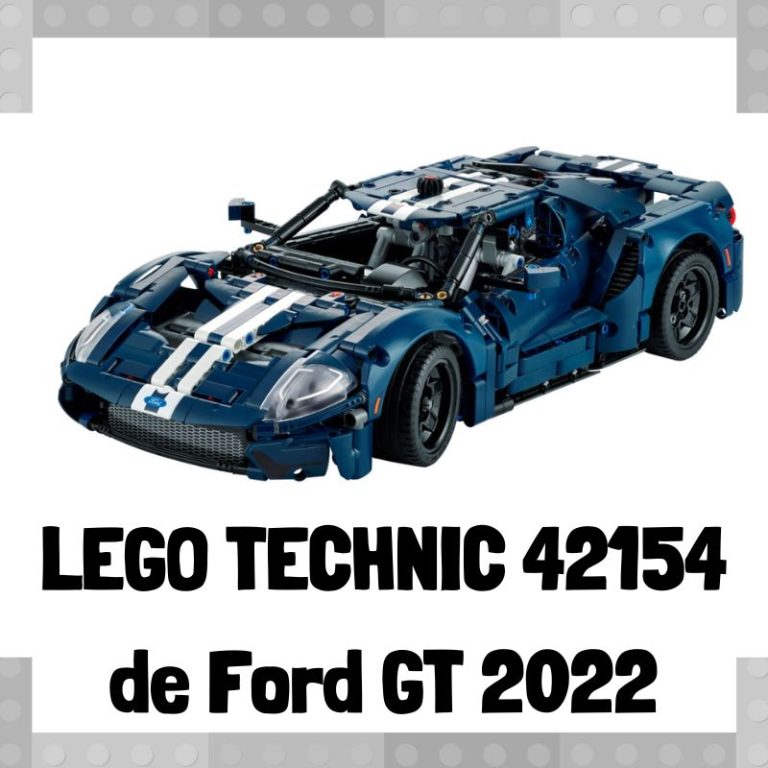 Lee más sobre el artículo Set de LEGO 42154 de Ford GT 2022 de LEGO Technic