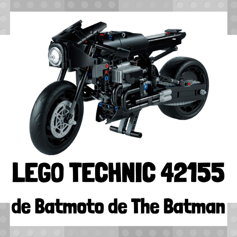 Lee más sobre el artículo Set de LEGO 42155 de Batmoto de The Batman de LEGO Technic